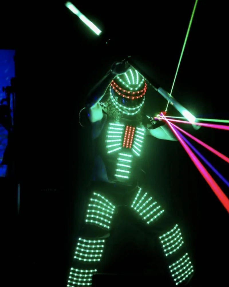 LED Robot Performer