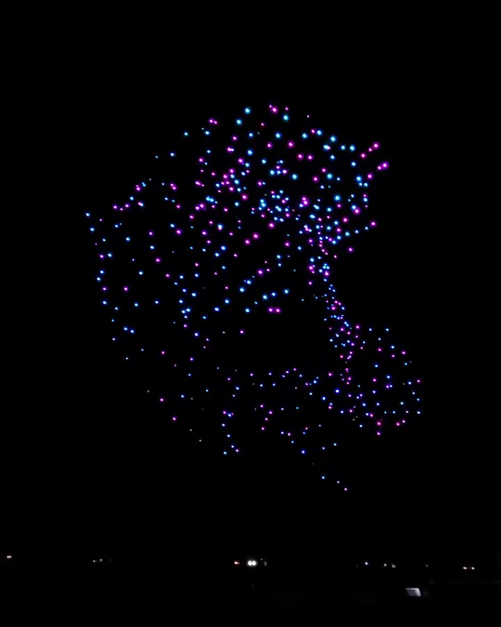 Outdoor Drone Light Show