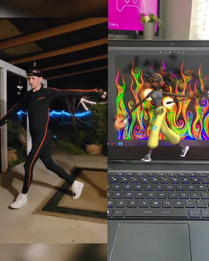 Motion Capture Hologram Concept